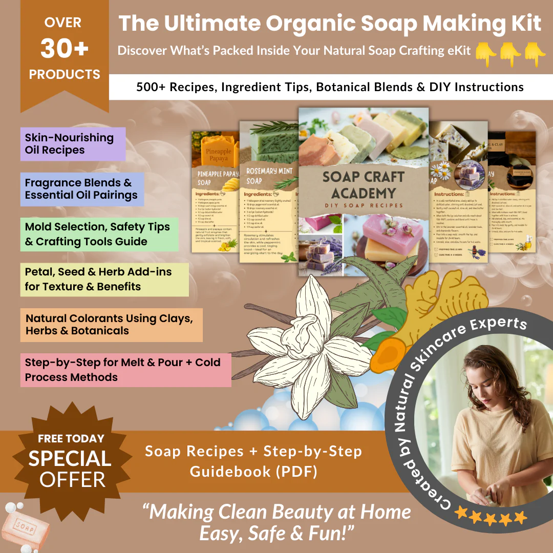Organic Soap DIY Guide Bundle