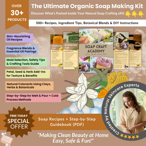 Organic Soap DIY Guide Bundle
