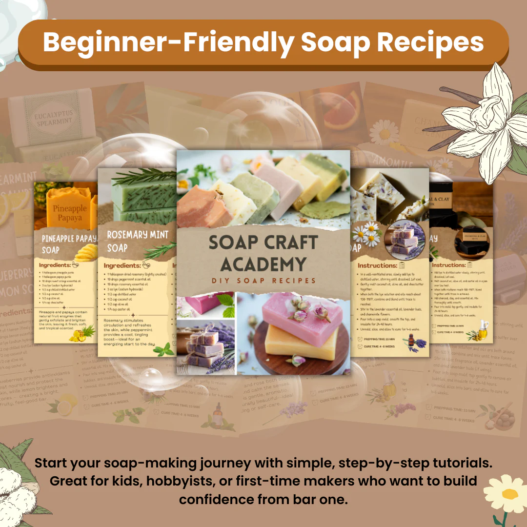 Organic Soap DIY Guide Bundle