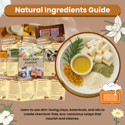 Organic Soap DIY Guide Bundle